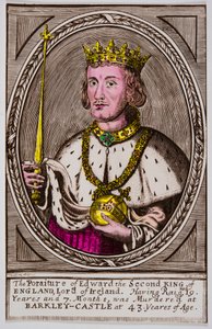 Retrato de Eduardo II (1284-1327) Rei de Inglaterra, Coleção Privee de Anonymous Anonymous