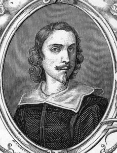 Retrato de Francesco Albani (1578-1660) disse o pintor albanês, italiano. 1859 gravada em "as galerias da Europa - Itália" por Armandaud. Colecção privada. de Anonymous Anonymous