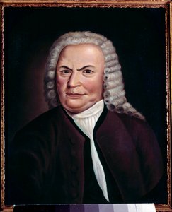 Retrato de Jean Sebastien Bach (Johann Sebastian Bach) de Anonymous Anonymous