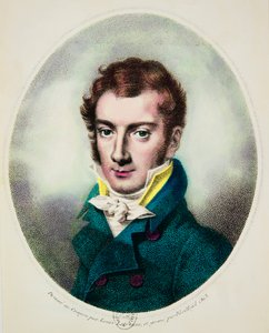 Retrato de Joseph Mayseder (1789-1863) Violinista e compositor austríaco, Coleção Privee de Anonymous Anonymous