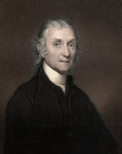 Retrato de Joseph Priestley (1733 - 1804) Químico e teólogo britânico de Anonymous Anonymous