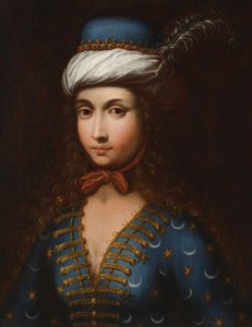 Retrato de Lady Mary Wortley Montagu (1689-1762) par Anônimo de Anonymous Anonymous