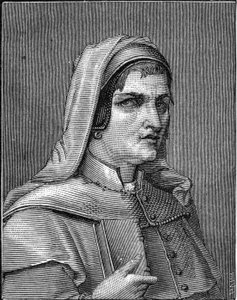 Retrato de Lelio Orsi (1511-1587), pintor italiano. gravura de 1859 em "as galerias da Europa - Itália" de Armandaud. Colecção privada. de Anonymous Anonymous