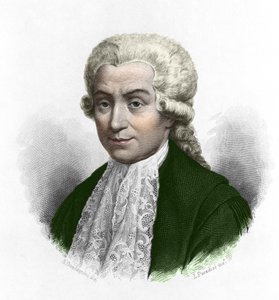 Retrato de Luigi Galvani (1737-1798), médico e médico italiano. de Anonymous Anonymous