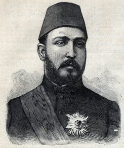Retrato de Muhammad Tawfiq (ou Mohammed Tawfik de Anonymous Anonymous