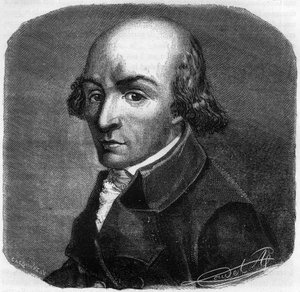 Retrato de Pierre Florent (Pierre-Florent) Louvet, dit Louvet de la Somme (1757-1818), político francês - Gravura em "Histoire des Girondins" de Alphonse de Lamartine (1790-1869) 1865-1866 - Coleção particular de Anonymous Anonymous
