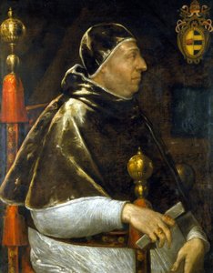 Retrato do Papa Alexandre VI (Rodrigo Borgia 1431-1503). pintura anónima. . Milão. de Anonymous Anonymous