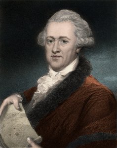 Retrato de Sir Friedrich Wilhelm Herschel (1738-1822), astrónomo e físico britânico alemão - Retrato de William Herschel, astrónomo britânico nascido na Alemanha de Anonymous Anonymous