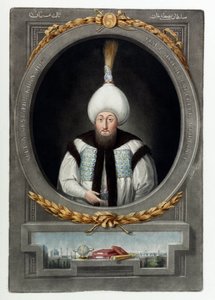 Retrato do Sultão Mustafa III (1717-1774) (Moustafa, Moustapha) par Anónimo de Anonymous Anonymous