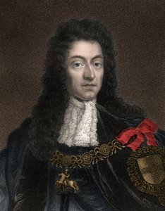 Retrato de Guilherme III, Príncipe de Orange (1650-1702), também conhecido como Rei Guilherme III da Inglaterra, Guilherme II da Escócia e Irlanda - Rei Guilherme III, Retrato de Guilherme de Orange (1650-1702) de Anonymous Anonymous