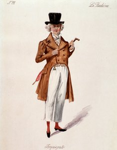Retrato de um lojista, de La boheme de Puccini (1892-1895) de Anonymous Anonymous