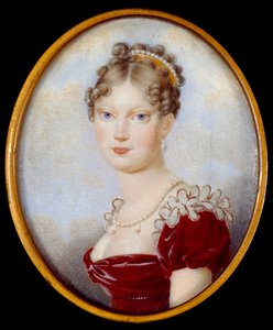 Retrato da Impress Marie-Louise (Marie Louise de Habsburg Lorraine de Anonymous Anonymous