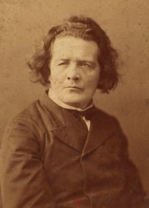 Retrato do compositor Anton Rubinstein (1829-1894), Anónimo . Foto Albumina. Coleção Particular de Anonymous Anonymous