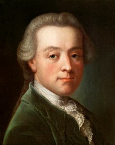 Retrato do compositor Wolfgang Amadeus Mozart (Oil on canvas, Anónimo, ca. 1789) de Anonymous Anonymous