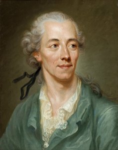 Retrato do poeta Johann Georg Jacobi (1740-1814) - anônimo - Coleção Particular - Óleo sobre tela - ca 1775 de Anonymous Anonymous