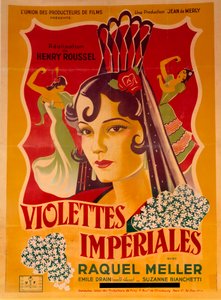 Poster para o filme "Violettes imperiales" de Henry Roussel de Anonymous Anonymous