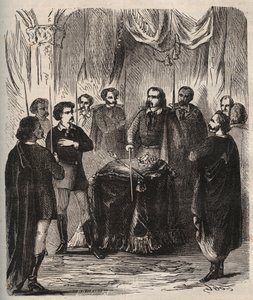 Recepção de um Illuminatus (sociedade secreta) - Reception d