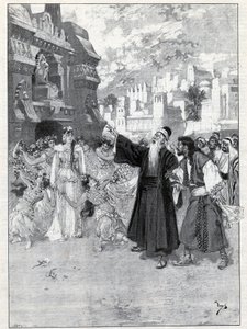 Representação de uma ópera: "Samson et Dalila" de Camille Saint-Saens (Saint Saens de Anonymous Anonymous