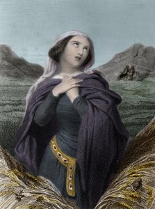 Santa Adelaide ou Adelaide de Borgonha (931-999) - Adelaide da Itália - também chamada Adelaide de Borgonha - em "" The Saintes Femmes". 1852.”