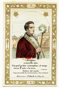 Santo Eligius (gravura de Anonymous Anonymous