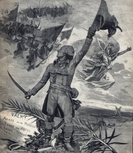 Estátua do General François Christophe Kellerman (1735-1820) General francês, vencedor da Batalha de Valmy (20 de setembro de 1792): "Viva a nação! “. Gravação em "Le petit parisien" em 14/09/1892. Coleção Particular de Anonymous Anonymous