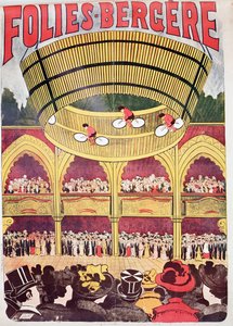 The Folies-Bergere, cabaret music-hall de Anonymous Anonymous