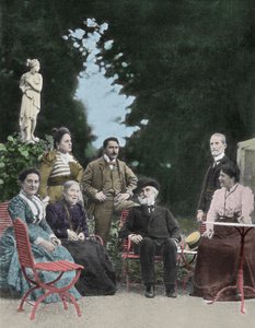 O compositor italiano Giuseppe Verdi (1813-1901) em Sant