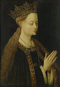 A Virgem, c.1500 (óleo sobre painel) de Anonymous Anonymous