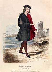 Un chevin de Paris au 16eme century - Alderman of Paris de Anonymous Anonymous