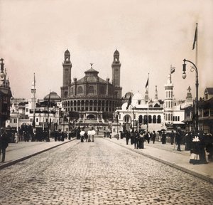 Exposição Universal de 1900 - Exposition Universelle de 1900 em Paris: Le Trocadero - coleção particular de Anonymous Anonymous