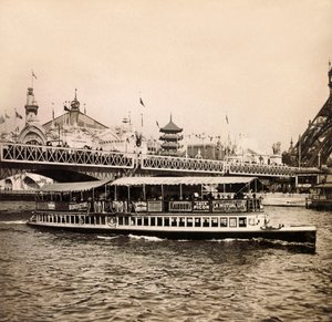 Exposição Universal de 1900 - Exposição Universelle de 1900 em Paris: A Ponte Iena - coleção particular de Anonymous Anonymous