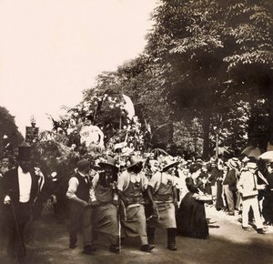 Exposição Universal de 1900 - Exposition Universelle de 1900 em Paris: A festa da horticultura - coleção particular de Anonymous Anonymous