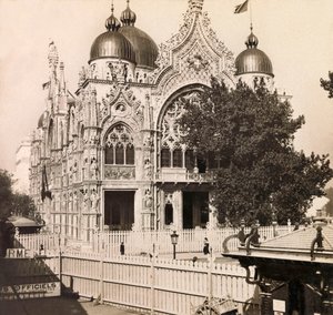 Exposição Universal de 1900 - Exposição Universal de 1900 em Paris: O Pavilhão da Itália - coleção particular de Anonymous Anonymous