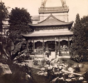 Exposição Universal de 1900 - Exposição Universal de 1900 em Paris: O Pavilhão da China - coleção particular de Anonymous Anonymous