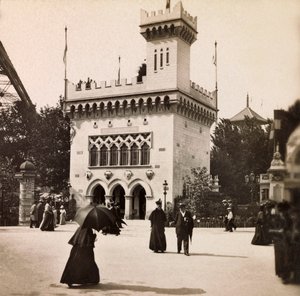 Exposição Universal de 1900 - Exposição Universal de 1900 em Paris: O pavilhão de San Marino - coleção particular de Anonymous Anonymous