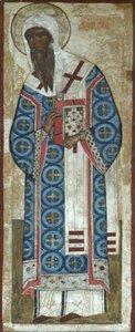 Alexei São Metropolitano de Moscou, século XVI de Anonymous Russian icon painter
