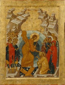 A descida ao inferno de Anonymous Russian icon painter