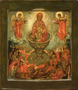 Theotokos Primavera vivificante, final do século XVII.