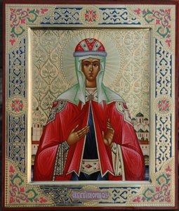 Venerável Sofia de Suzdal de Anonymous Russian icon painter