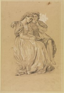 Paolo e Francesca (cópia) de Anselm Feuerbach
