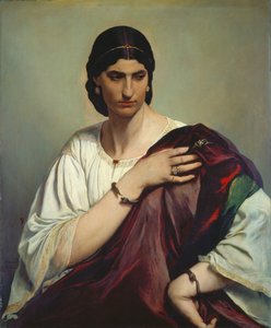 Retrato de uma mulher romana