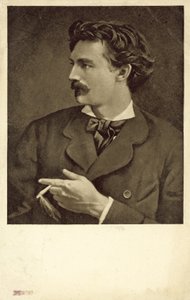Auto-retrato de Anselm Feuerbach, artista alemão de Anselm Feuerbach