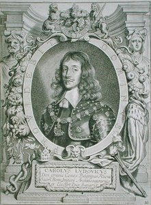 Charles Louis (1617-80) Eleitor de Palatine, de 