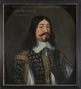 Jean VIII comte de Sayn Wittgenstein Hohenstein - Retrato de João VIII (1601-1657), Conde de Sayn-Wittgenstein-Hohenstein, de Hulle, Anselm van, depois (1601- depois de 1674). Óleo sobre tela. Dimensão : 73x64 cm. Nationalmuseum Estocolmo