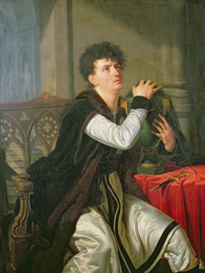 Retrato de François Joseph Talma (1763-1826) como Hamlet