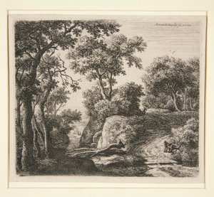 A ponte da prancha de Anthonie Waterloo