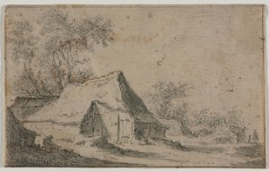 O Little Hamlet, segundo ou terceiro quarto do século XVII. de Anthonie Waterloo