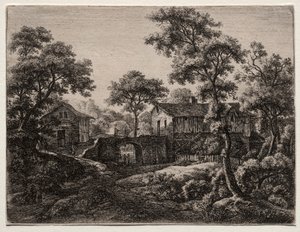 Doze paisagens (H.95-106): The Gateway de Anthonie Waterloo