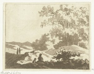 Paisagem dunar de Anthonie van den Bos