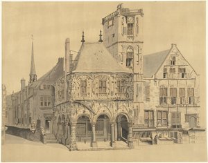 A antiga Câmara Municipal de Amesterdão, 1641